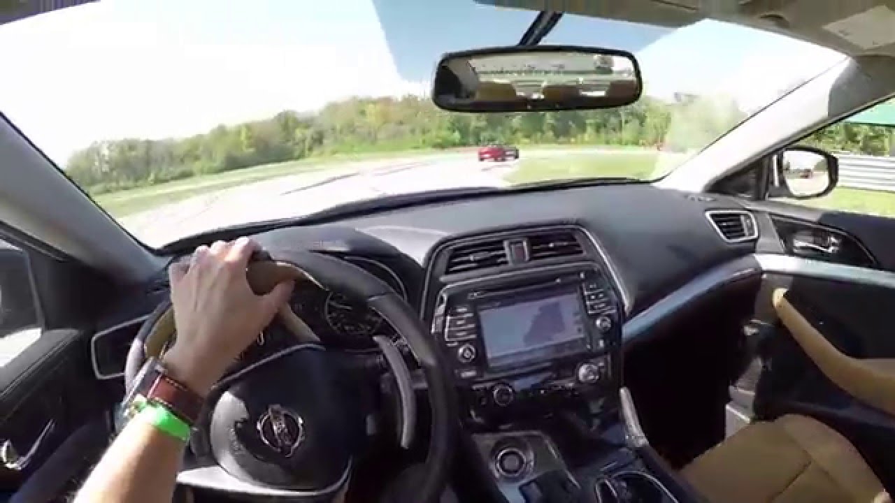2015 Nissan Maxima SR - POV Lead/Follow Laps at Autobahn Country Club