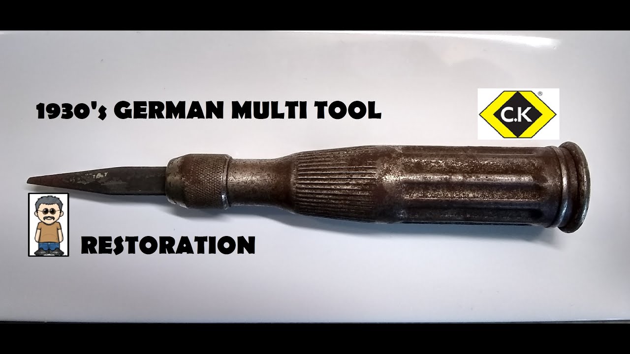 1930's/40's German Multi Tool: RESTORED