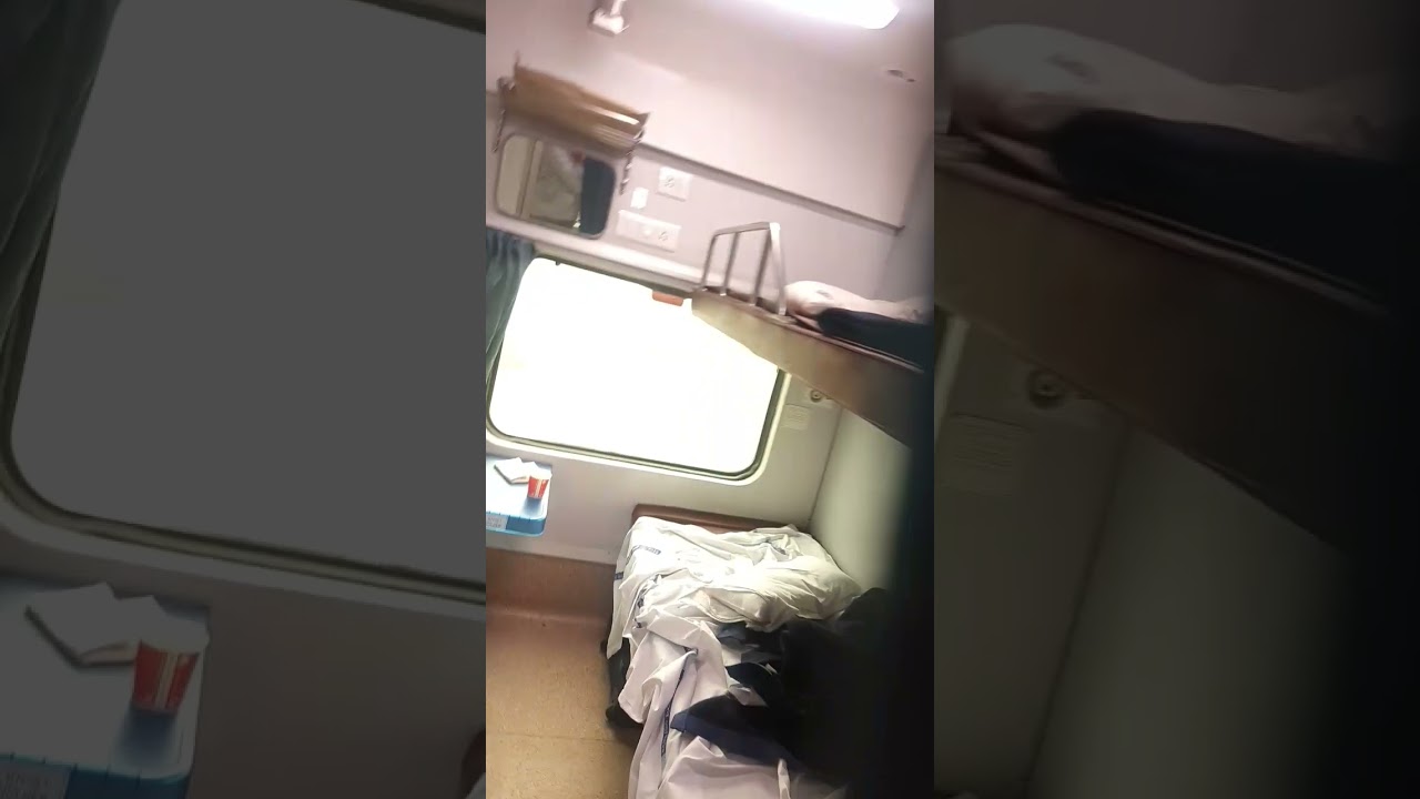 Paschim express first Ac #railways #train #first ac #travelling