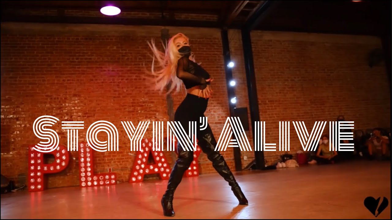 Stayin' Alive - Bee Gees - Choreography by Marissa Heart - Heartbreak Heels