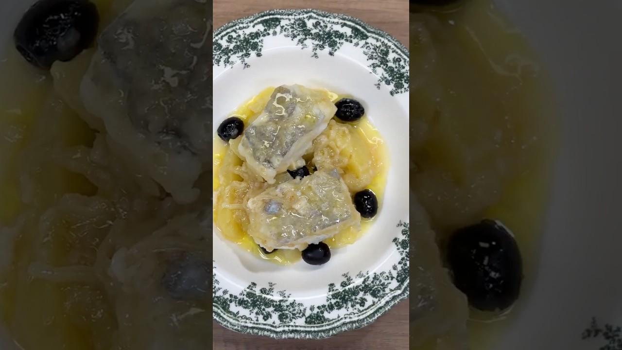 BACCAL&Agrave; con PATATE e OLIVE...successo assicurato!🥰🎄🎅✨ #Shorts