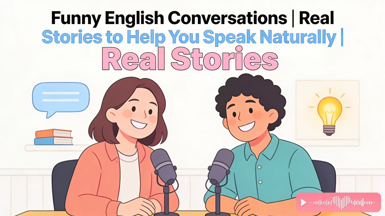 Funny English Conversations | Real Stories to Help You Speak Naturally | English Podcast