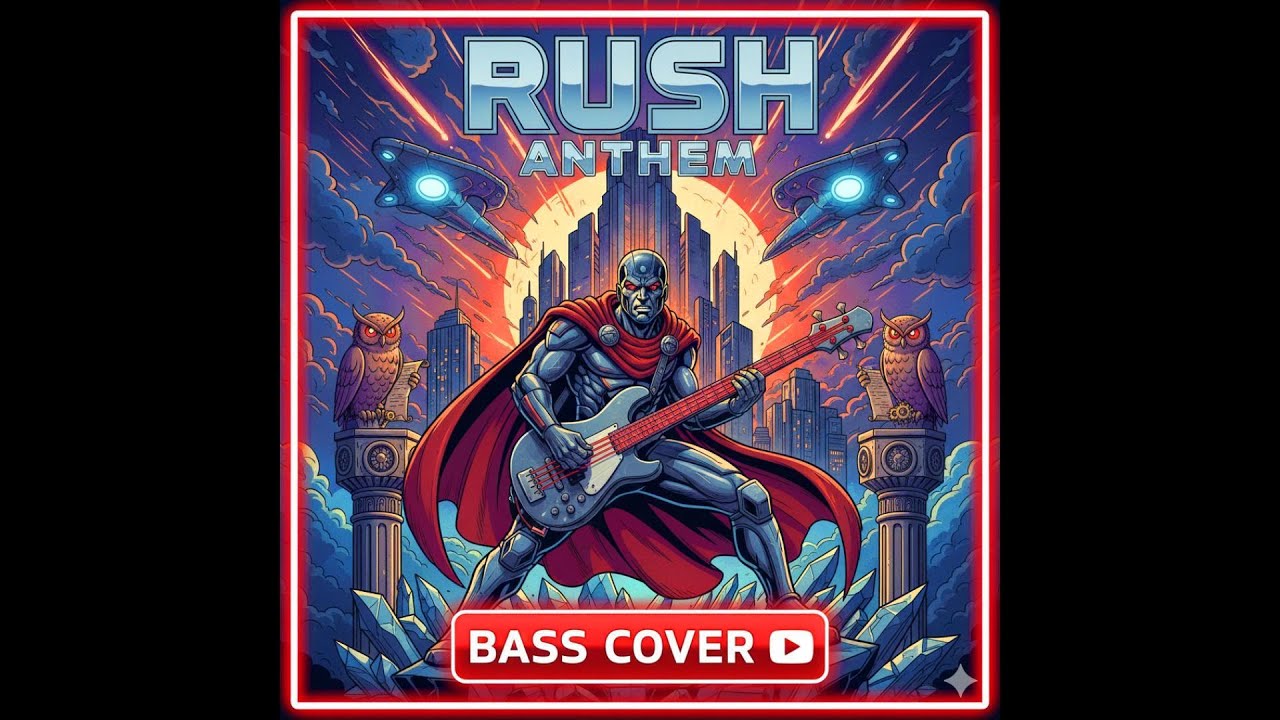 Rush Anthem Bass Cover – Progressive Rock Bass Performance   🇨🇦