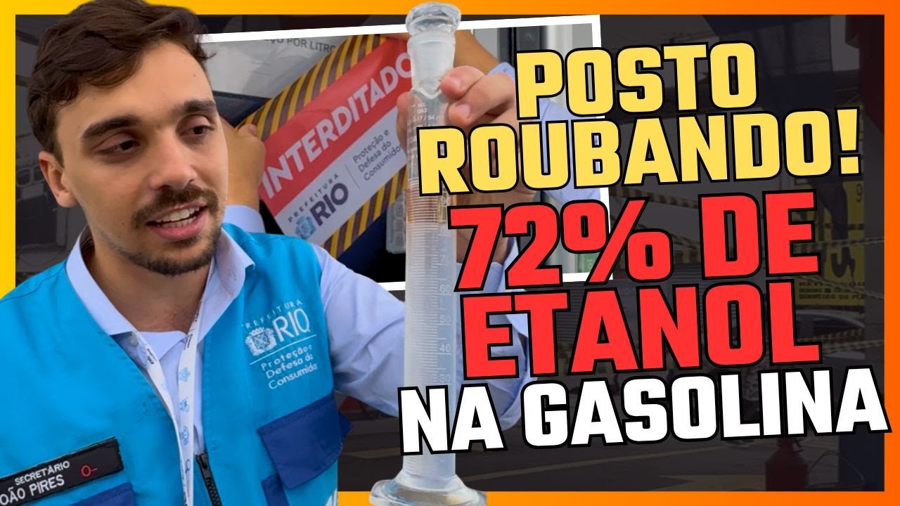 POSTO DE GASOLINA NO RJ SEM VERGONHA! ROUBANDO EM TUDO!