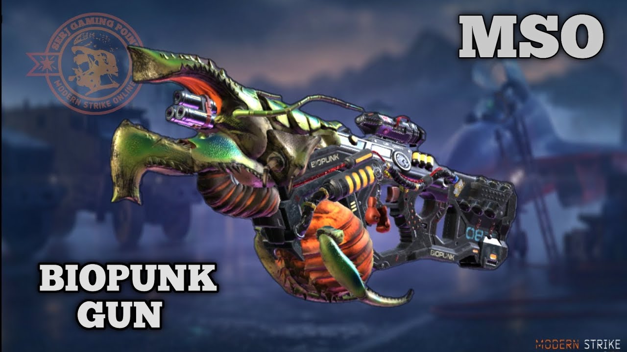 Modern Strike online | Biopunk Gun | New Assault Rifle | Best long-range 😱🔥💥