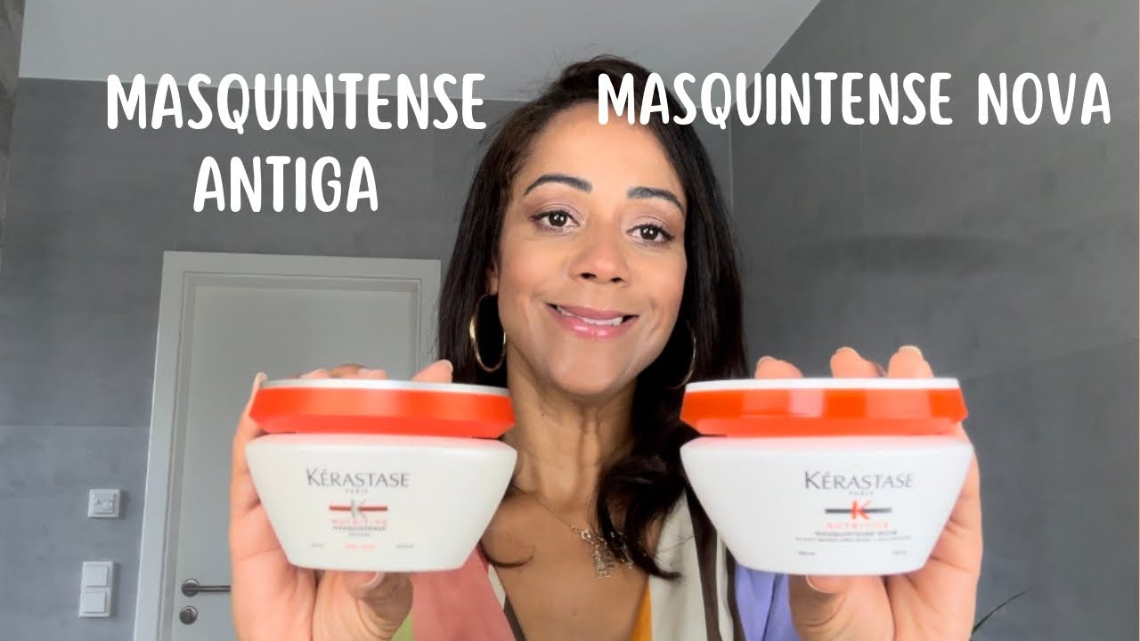 Kérastase Nutritive Comparação da Nova Masquintense vs. Antiga Masquintense