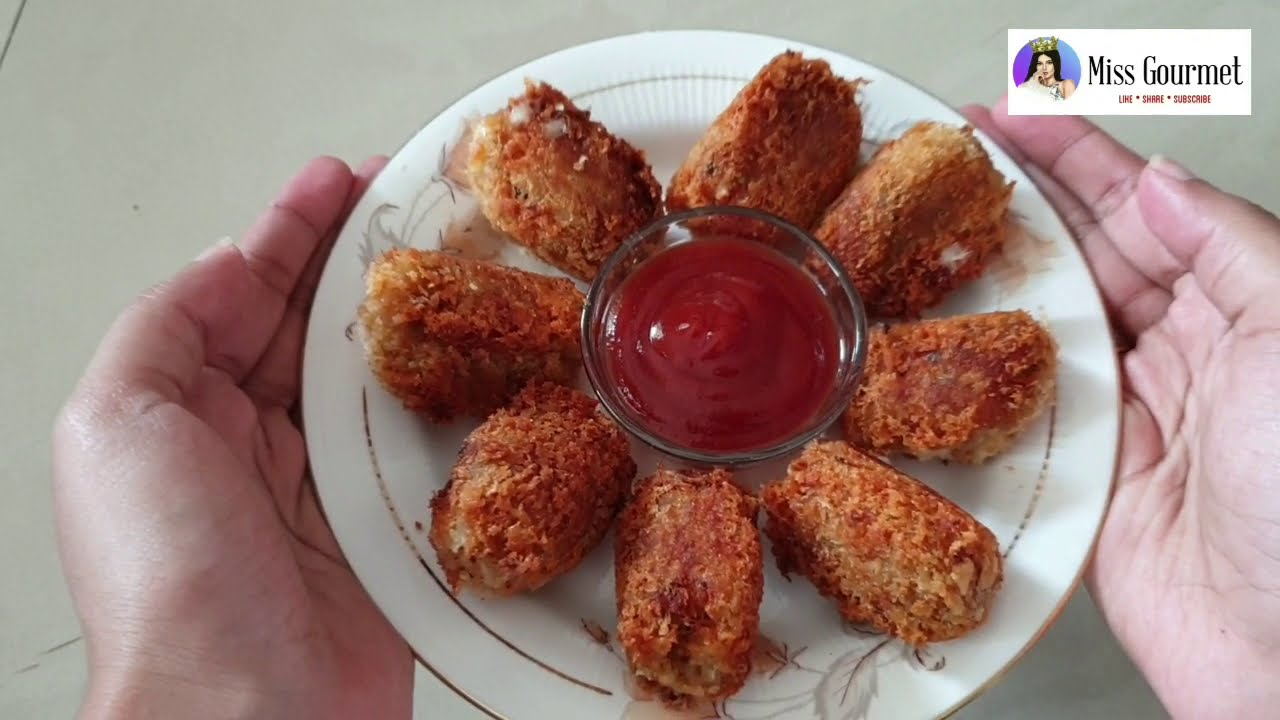 Potato Cheese Shots| Crunchy snack | Dominos and McCain taste at home| With all steps in detail 👌😋