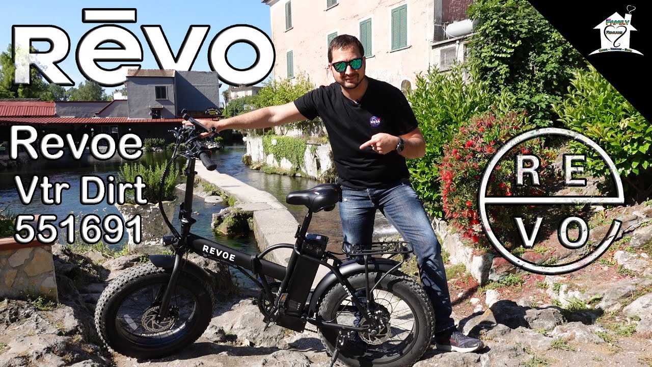 Revoe Dirt Vtc 551691 Bicicletta Elettrica Pieghevole 20'