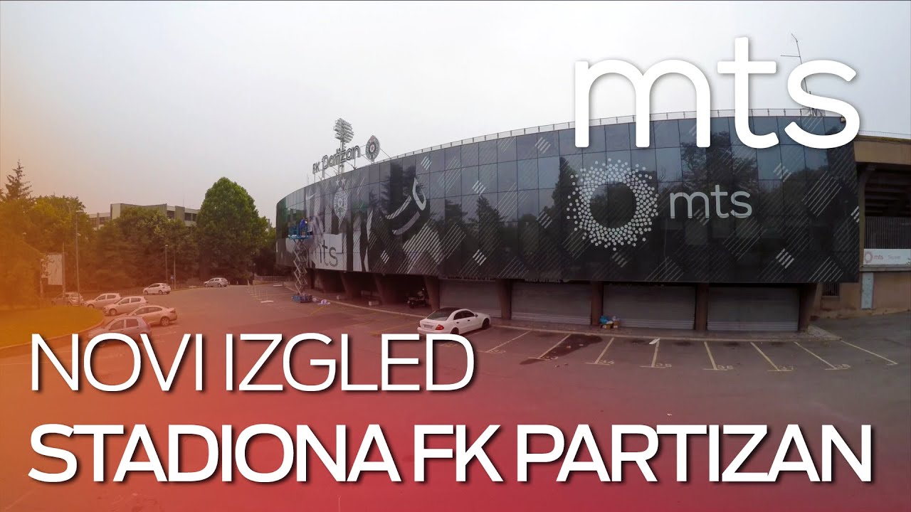 Novi izgled stadiona FK Partizan