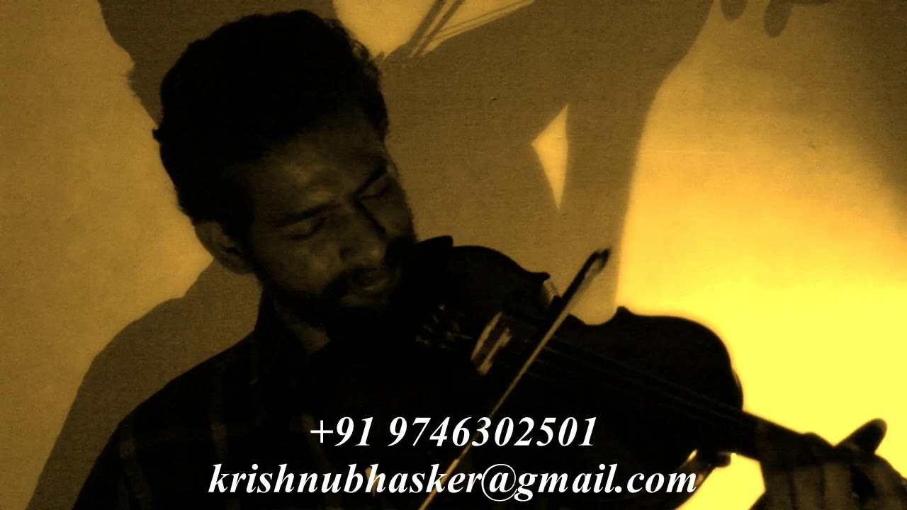 Ennavale Adi Ennavale | Kaadhalan | A R Rahman | Violin BGM | Krishnu Bhaskar K S