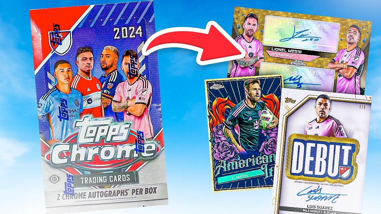 TOPPS CHROME MLS 2024 RELEASE DAY!