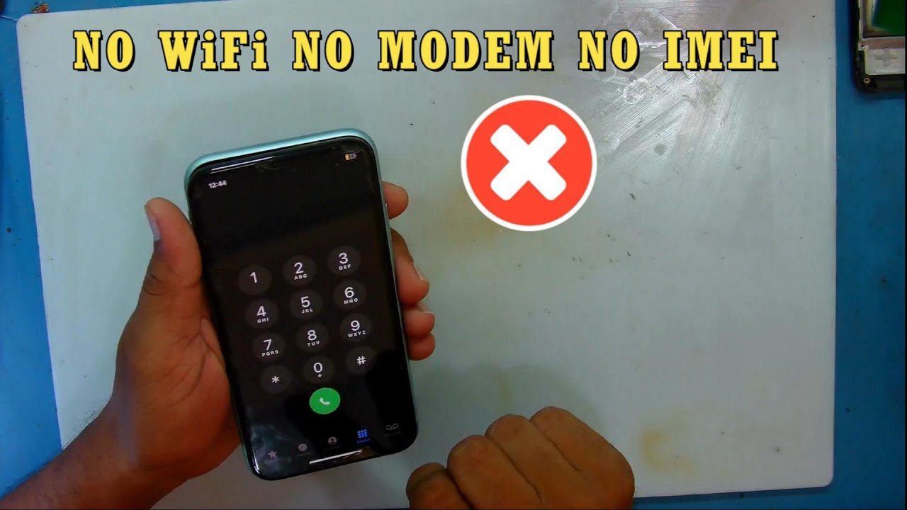 IPHONE 11 NO MODEM NO WIFI