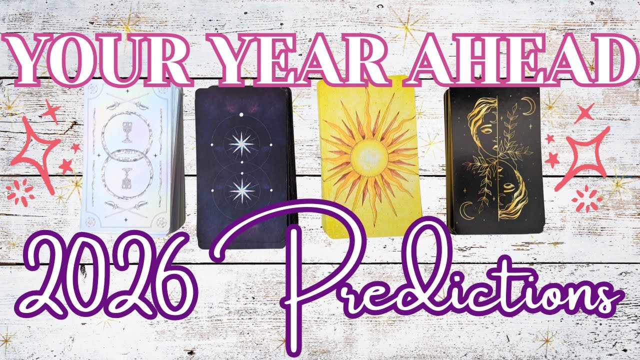 🔥Your 2026 Predictions 🌟 Get a Look at the Year Ahead! 🔮 Pick a Card Tarot Reading