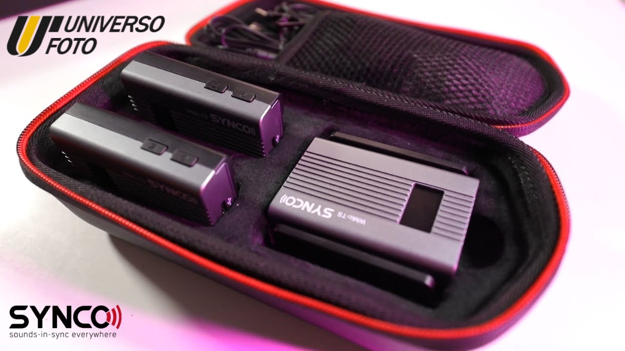 Microfono senza fili UHF Synco TS - Microfoni per fotocamere e videocamere