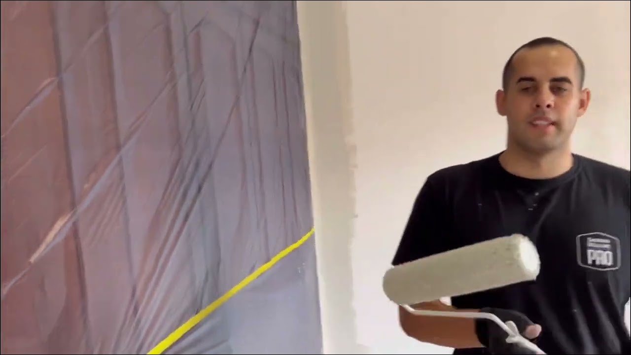 Como Pintar uma Parede tinta acetinada