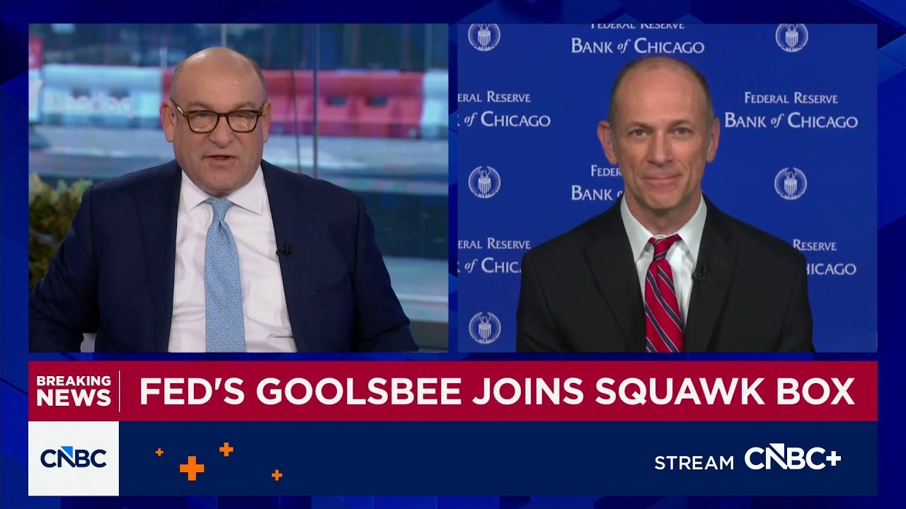 Chicago Fed President Goolsbee: Several more rate cuts possible if inflation proves to be transitory