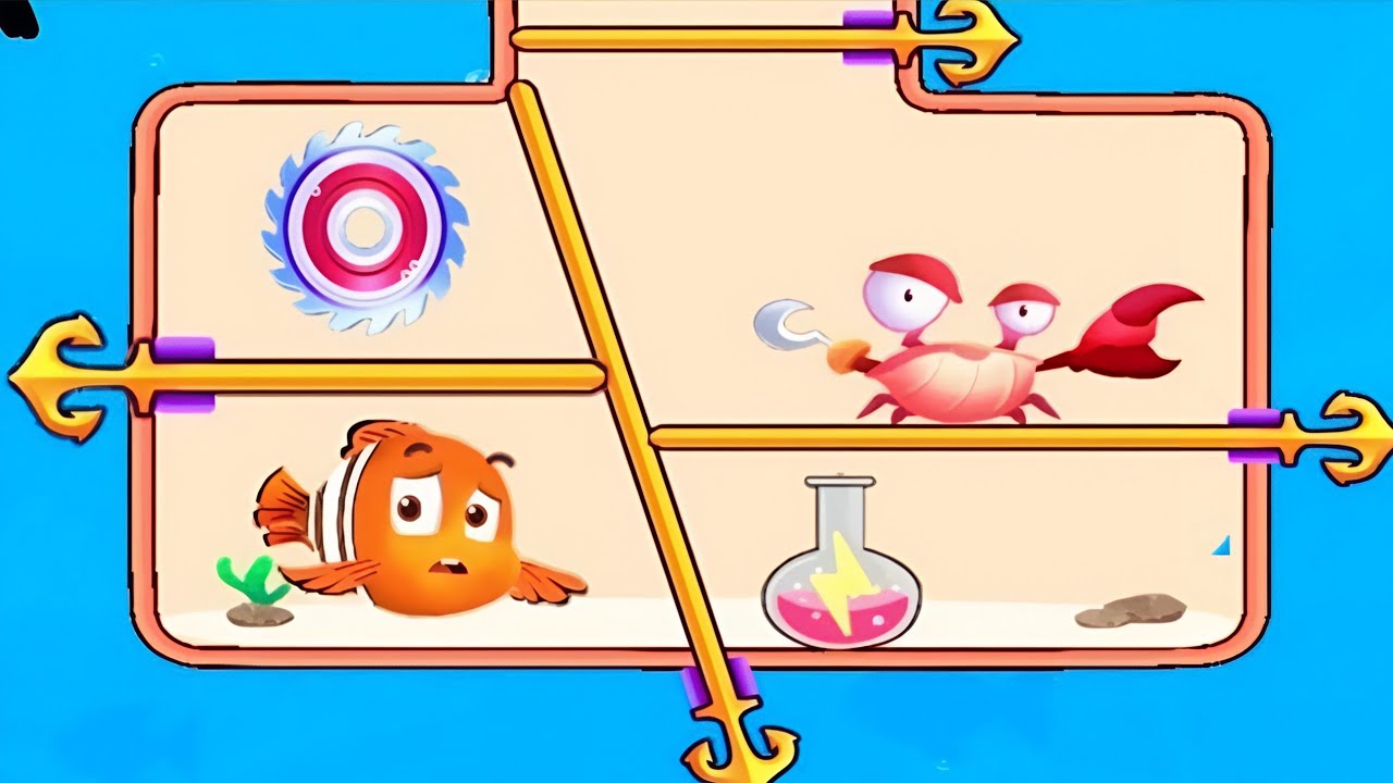 Save the Fish | Pull The Pin | Fish Pin Game | iOS Android Gameplay | Part 20 level 515 to 540