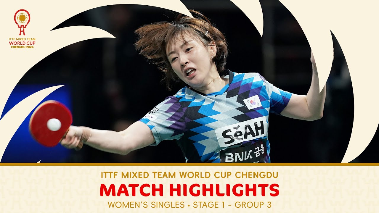 Suh Hyo Won vs Wang Yi-Ju | KOR vs TPE WS | Stage 1 | #ITTFWorldCup 2024