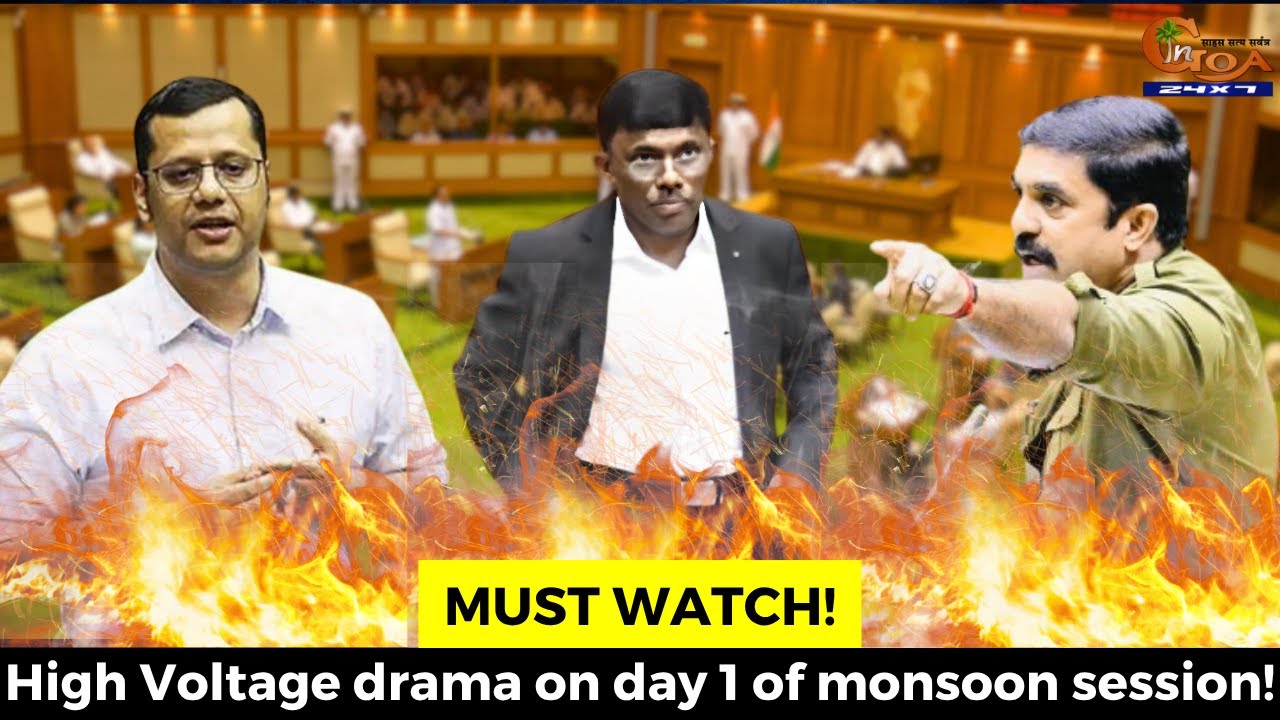 #MustWatch! High Voltage drama on day 1 of monsoon session!