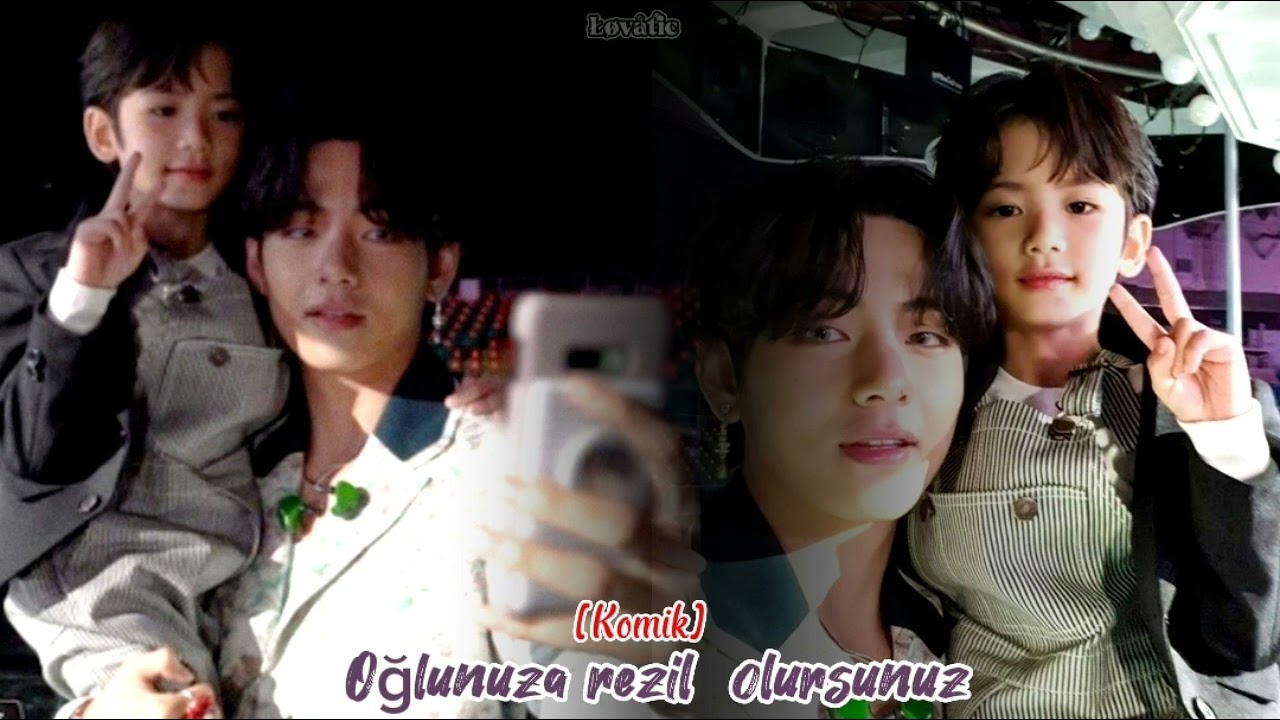 Taehyung ile hayal et [TB] Oğlunuza rezil olursunuz. (Komedi)