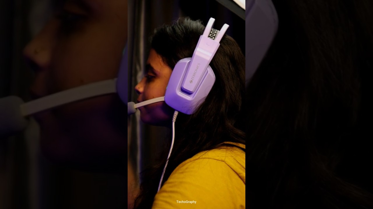 Zebronics Havoc Gaming Headphones..@TechoGraphy5 @zebronics #gaming #headphones #chill