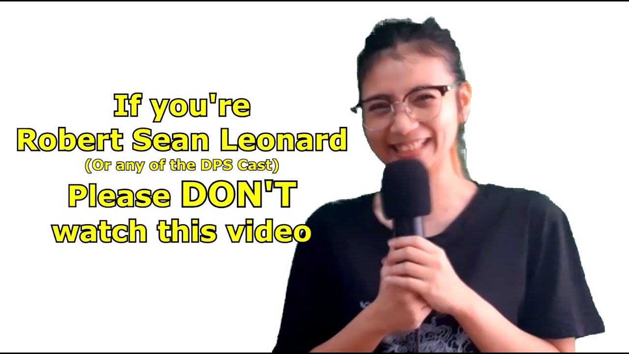 Fangirling about Robert Sean Leonard for 17mins