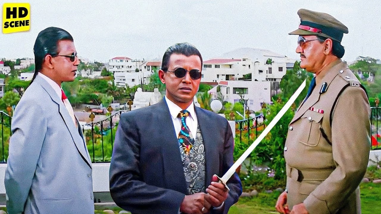 तुम इस शहर में अभी नए-नए आए हो, इंस्पेक्टर। मिथुन दादा ने दी पुलिस वाले को धमकी | The Don Action