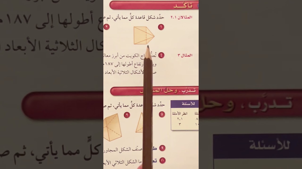 الأشكال الثلاثية الأبعاد