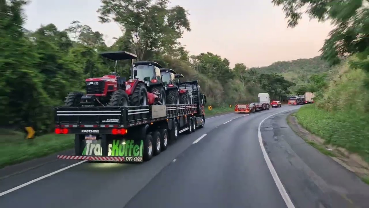 EP 544/25...A Serra do Azeite e passagem por Registro SP; à noite.