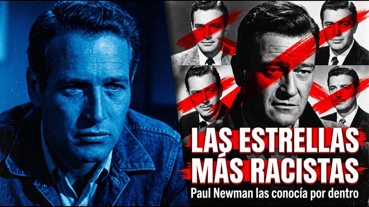 Paul Newman desenmascara a los actores más racistas del viejo Hollywood #PaulNewman