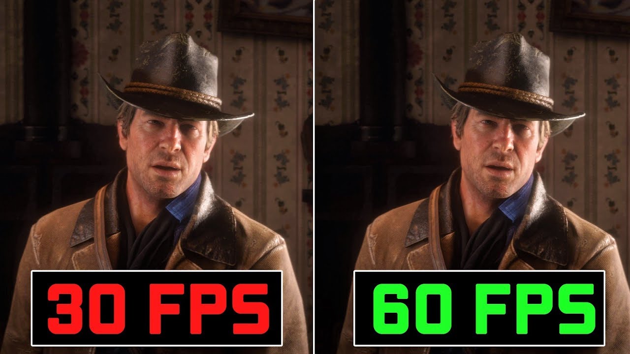 Red Dead Redemption 2 - 30 FPS vs 60 FPS