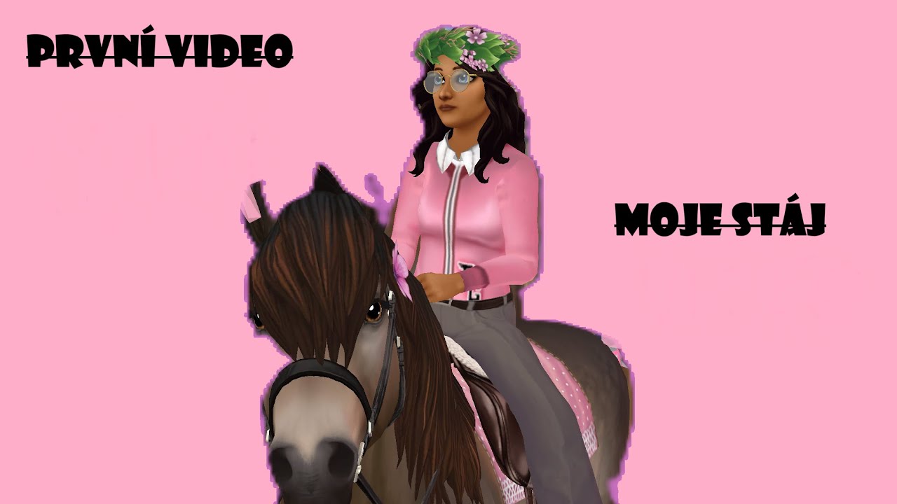 Ukázka mé Star Stable stáje (moje první video)