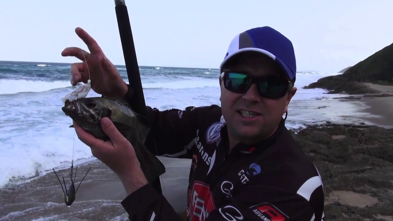 GT'S & ROCKFISH!!! |Cape Vidal producing some rock fish and a Giant Kingfish