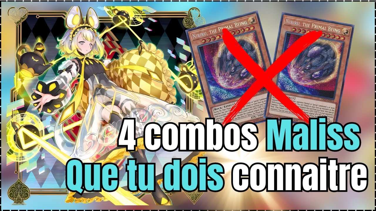 Yu-Gi-Oh 4 Combos Maliss à connaitre absolument pour comprendre le Deck