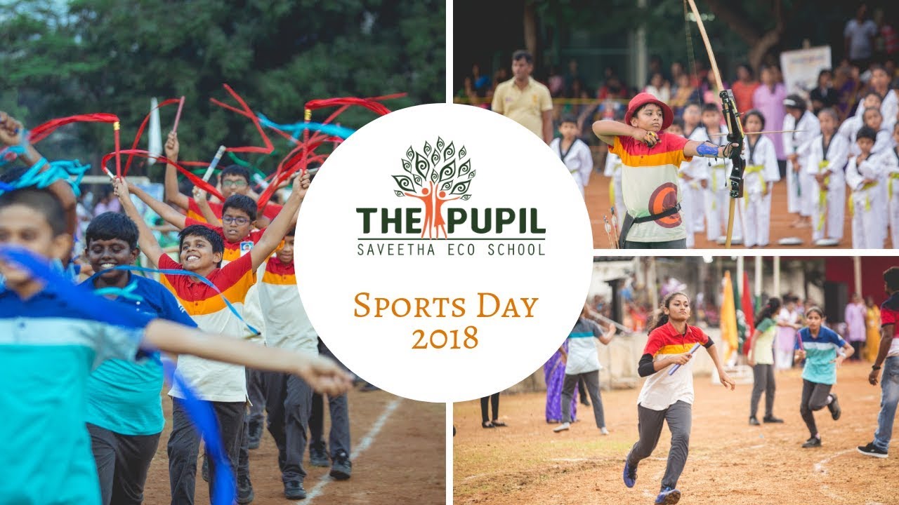 The Pupil Saveetha Eco School - Sports day 2018