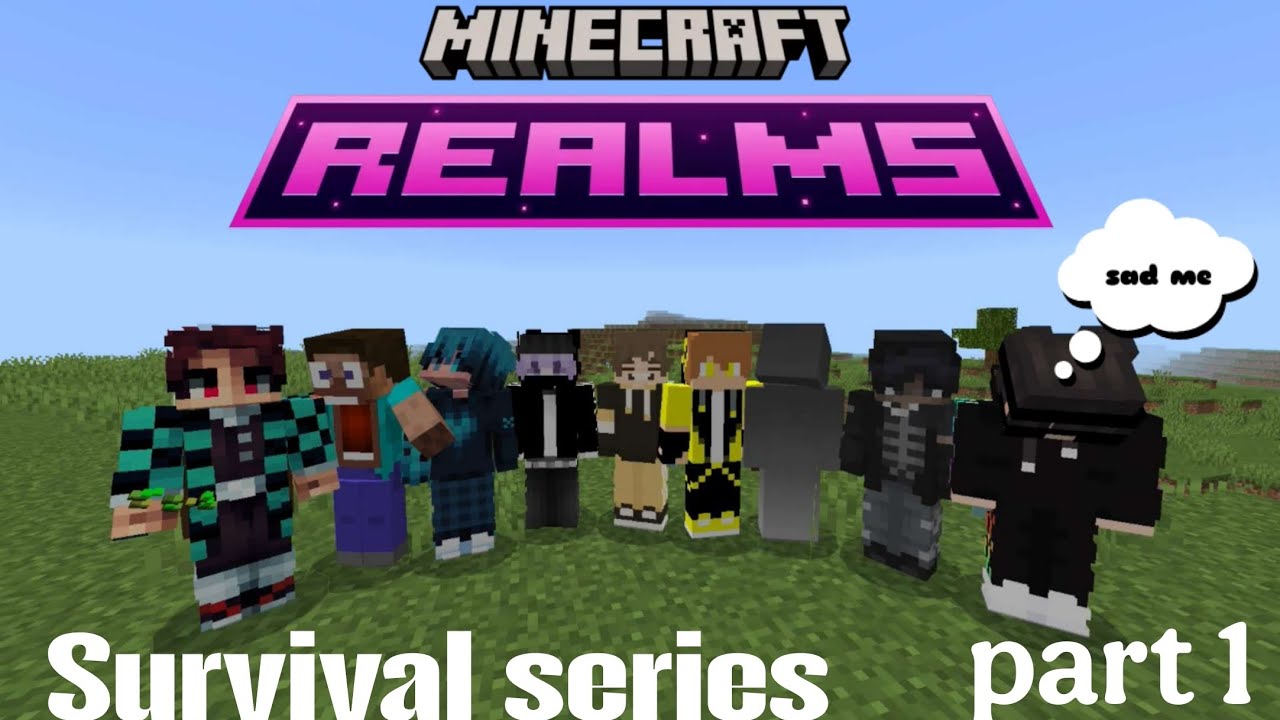 Minecraft realms survival series part 1 🥳 in tamil | find a base👀 and get geared 💪#minecraftsurvival