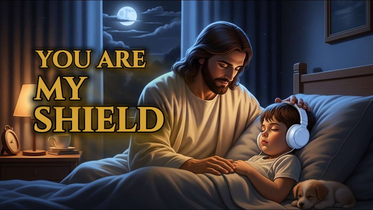 Psalm 3 for Deep Sleep | You Are My Shield (2 Hours Christian Meditation)