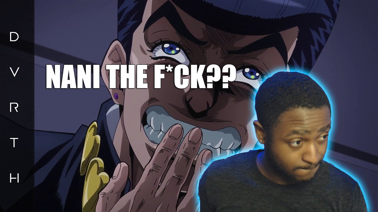WHAT AM I WATCHING??? Reacting to 1 second from every episode of JoJo's Bizarre Adventure