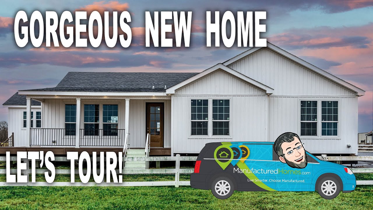 Could This Be Your FOREVER HOME? It's Prefab, and Built by Franklin Homes! Let's Take a Home Tour!