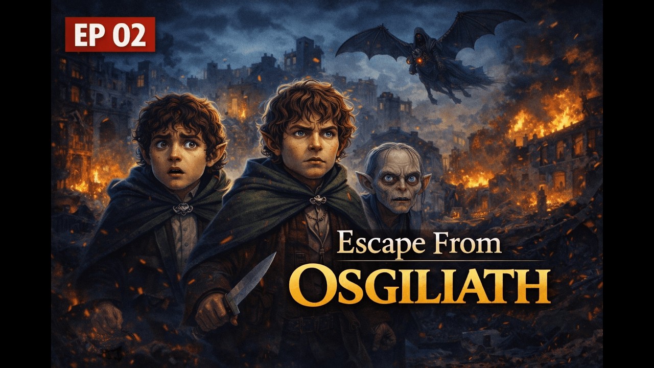 LOTR Return of the King – Escape from Osgiliath – Full Mission (No Commentary)