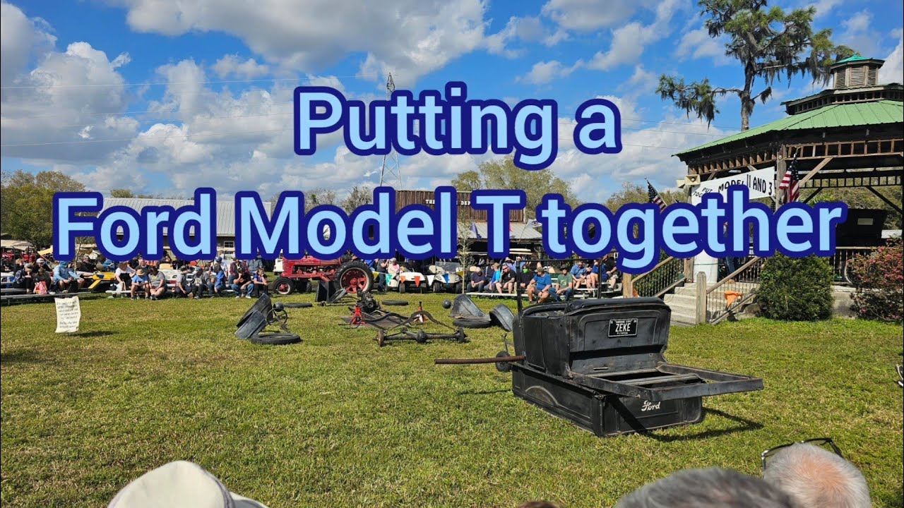 Ford Model T ! put back together, start up & move under 15 minutes.