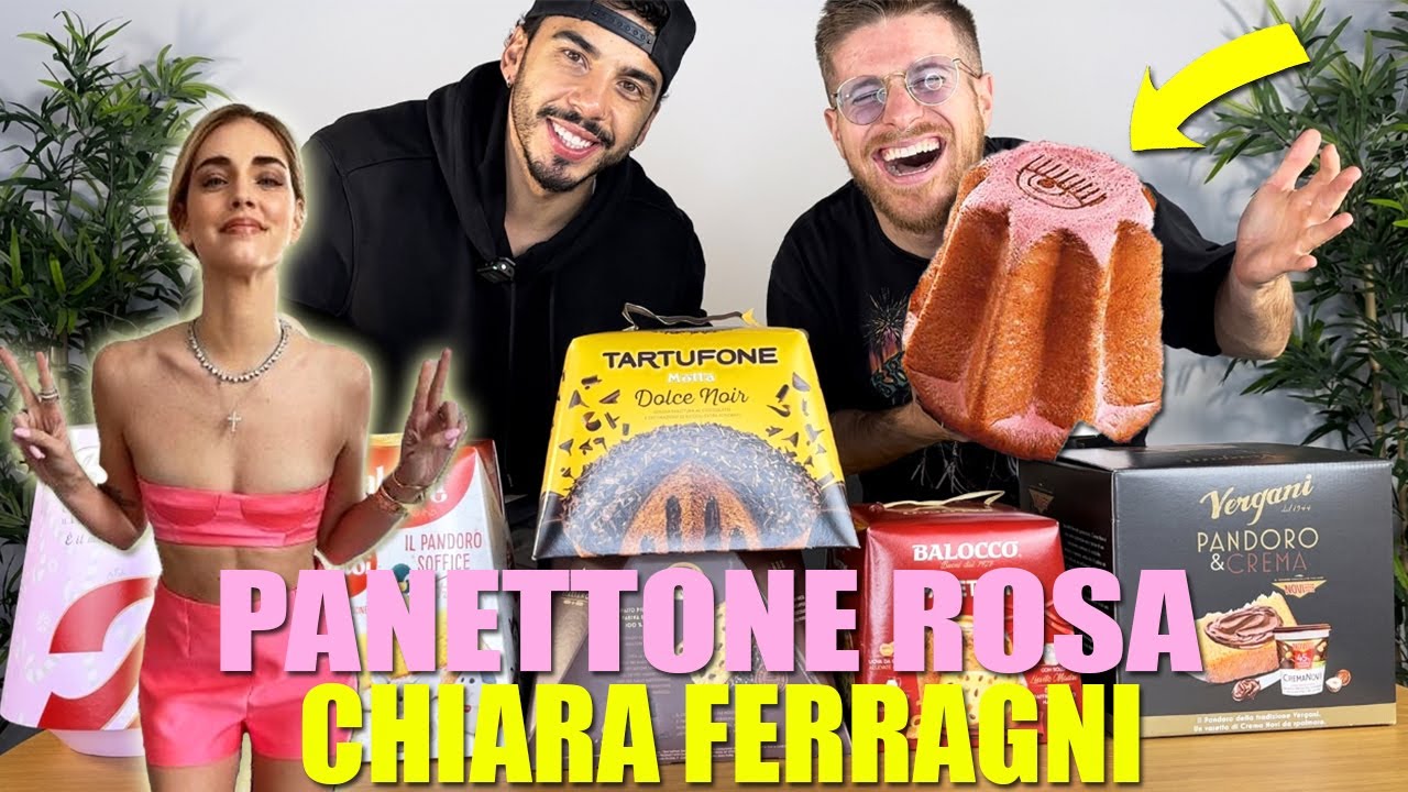 PROVIAMO TUTTI I PANETTONI DEL SUPERMERCATO - ASSURDO TROVIAMO IL PANETTONE ROSA DI CHIARA FERRAGNI!