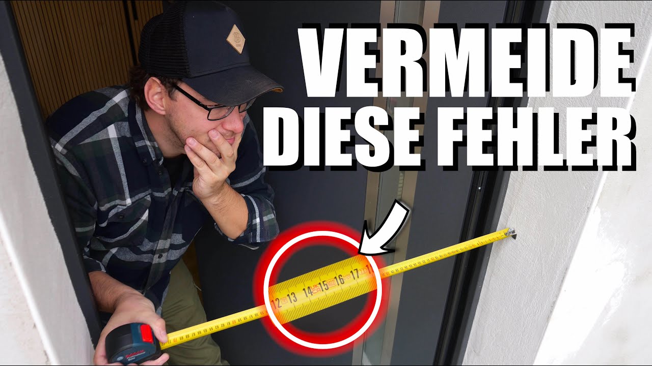 Wie MESSE ich eine Haust&uuml;r RICHTIG aus? @fensterversand  ✅
