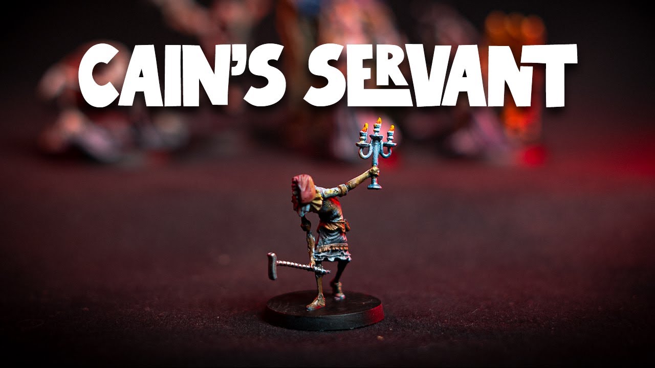 Painting Cain's Servant | Bloodborne Boardgame