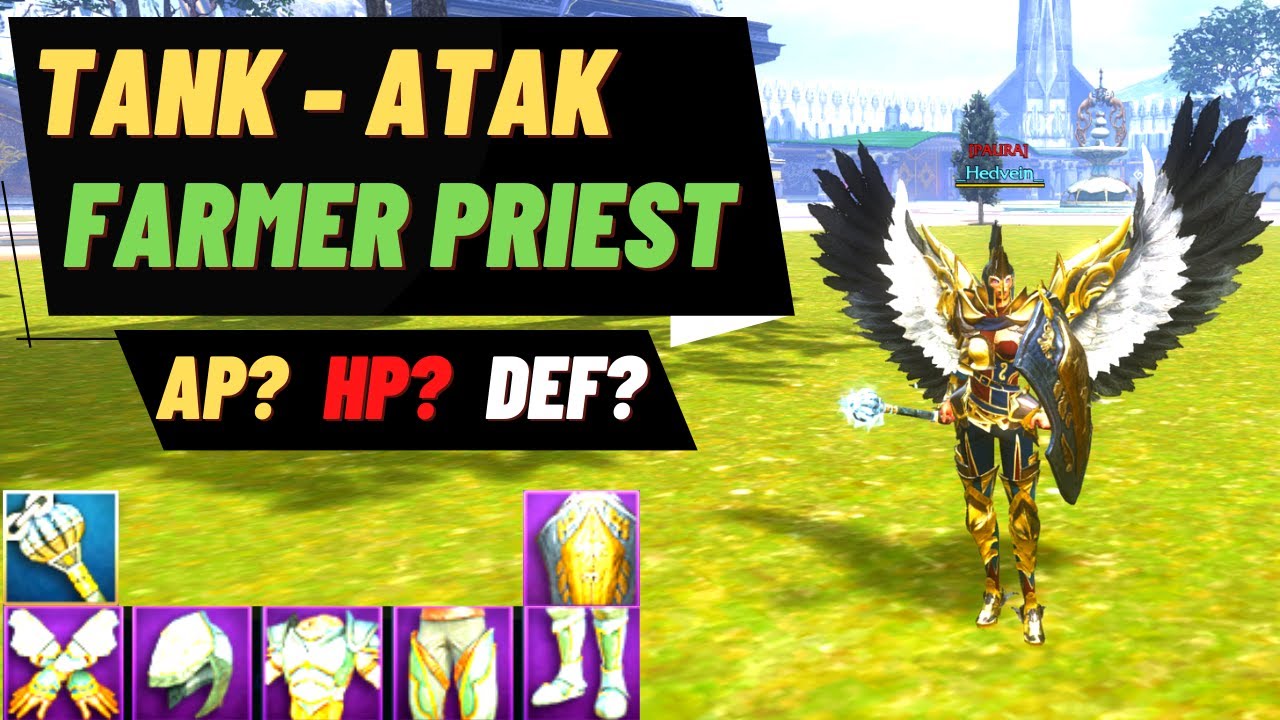 İNT ATAK PRİEST BUİLDİ | FARKLI FARMER ÇAR  | Rise Online