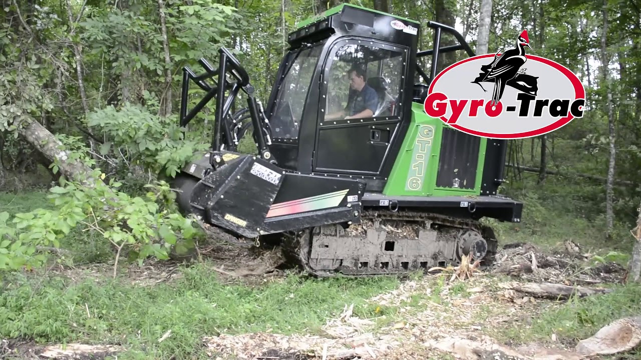 Gyro-Trac GT16 - Fastest Mulcher in the World, Even in Real-time!