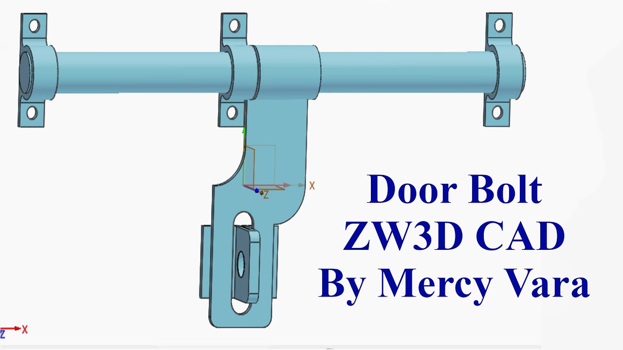 DoorBolt (ZW3D CAD)