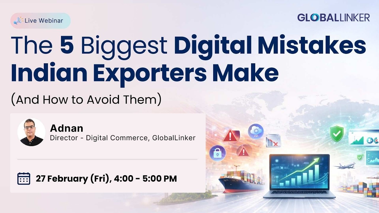 The 5 Biggest Digital Mistakes Indian Exporters Make (And How to Avoid Them)