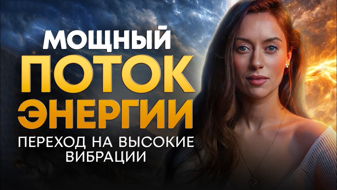 Утренняя медитация для повышения вибраций, внутренней силы и энергии! / Энергетическая протяжка