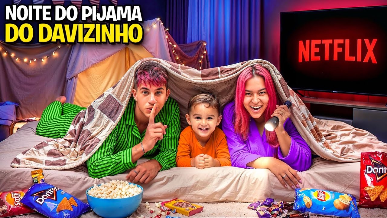 NOITE DO PIJAMA COM O DAVI *o que aconteceu?